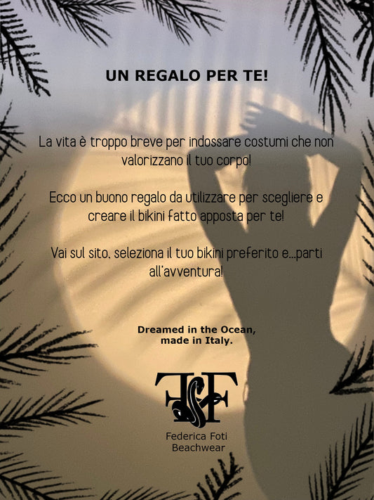 GIFT CARD - regala un bikini su misura